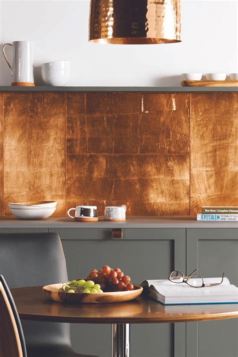 hammered sheet metal backsplash|real copper backsplash panels.